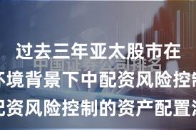 过去三年亚太股市在震荡市环境背景下中配资风险控制的资产配置深